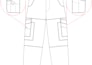 do professional technical flat sketches for fashion design