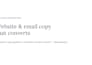 write a persuasive copy that turns readers into customers