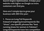write seo blog articles and product description