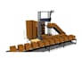 create 3d robotic work cell and industrial automation animation