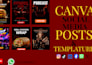 design pro social media posts and canva templates