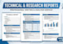write professional technical reports and documents
