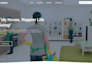 create a cleaning service website for house and office cleaning