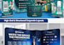 design trade show booth, backdrop, table cover and roll up banner