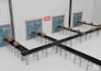 create 3d industrial animation factory warehouse animation logistic walkthrough