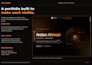 create a responsive portfolio website to showcase your work