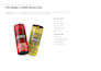 design energy drink, beer, and beverage can label packaging