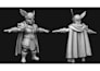 create stylized game character and assets in blender