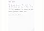 provide beautiful neat handwriting