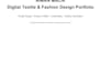 create custom textile, surface pattern and fabric designs