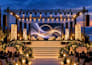 create ai event stage design, venue layout and realistic site plan visualization