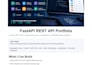 build fastapi rest apis and backend services