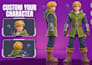 create a custom 3d game character for games, animation and