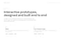 create interactive mvp prototype