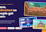 create 2d flat animated explainer video