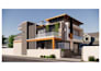 do small building 3d exterior design