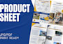 create a flyer design, leaflet or trifold brochure