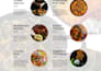 design a modern restaurant food menu and digital menu
