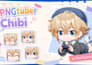 design chibi png tuber model in cute style vtuber for streaming