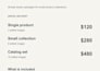 design editable canva flyers and price sheets