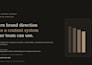 create your brand content strategy and creative direction