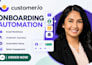 set up customer io email automation onboarding workflows