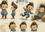 design cartoon characters and mascots