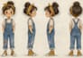 create character turnaround sheets