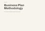 write a professional business plan