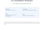 do SEO keyword research and competitor analysis