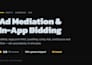 set up admob mediation, applovin max, ironsource bidding in unity game