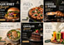 design creative food instagram posts