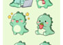 design cute animals, characters, chibi, stickers
