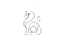make a simple, minimalist and unique animal logo design