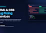 fix HTML CSS bugs and responsive website issues