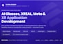 develop ai glasses, xreal, meta and xr applications