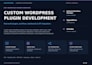 develop a custom wordpress plugin in PHP