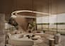 design living room interior, modern 3d rendering and realistic visualization