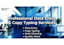 professional data entry fast typing