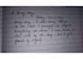 handwrite the notes and letters