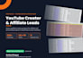 find youtube influencers and creators email list for affiliate outreach
