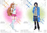 create retro costume design for your character