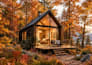 design 3d tiny house, small house, frame house, cabin house, container house