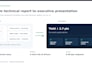 create executive powerpoint from technical reports