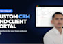 build a custom crm or client portal web app for your business