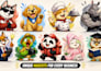 design a custom cartoon mascot for your brand