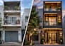 transform the existing facade into a modern new look that matches your preferred