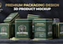 design whey protein, preworkout, creatine, and supplement packaging