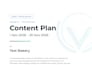 create your monthly social media content plan