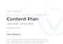 create your monthly social media content plan